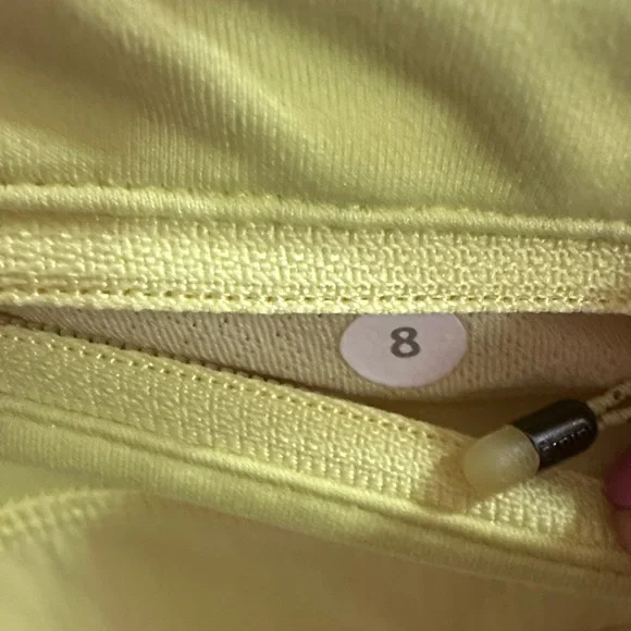 Lululemon neon Yellow Athletic Shorts - Picture 4 of 4